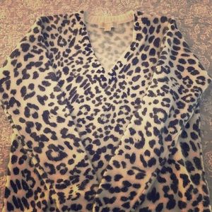 Michael Kors leopard print sweater